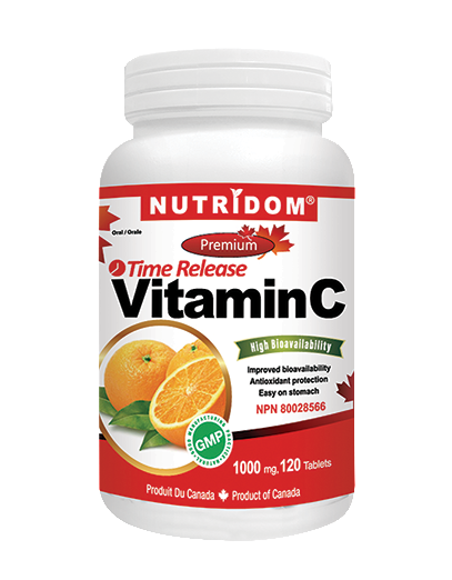 Nutridom Vitamin C Time Released 120 Tablet